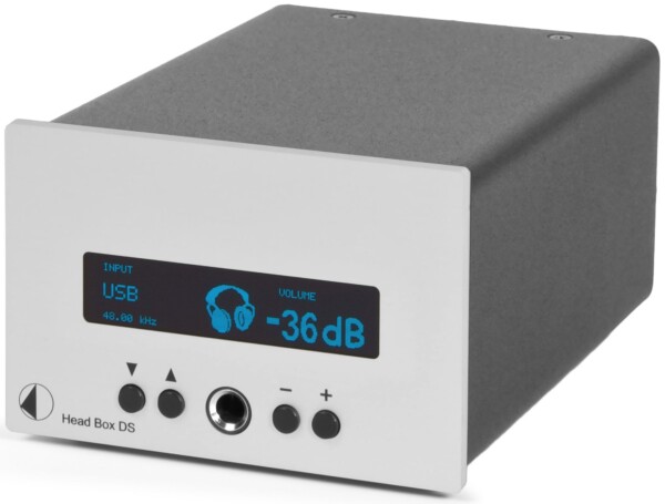 Стаціонарний підсилювач для навушників Pro-Ject HEAD BOX DS SILVER