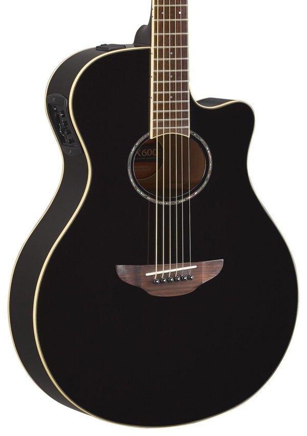 Електроакустична гітара Yamaha APX600 Black фото 2
