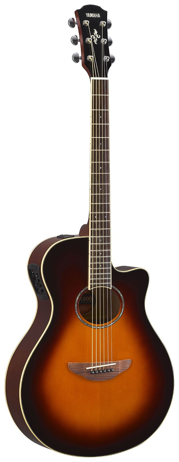 Електроакустична гітара Yamaha APX600 Old Violin Sunburst фото 1