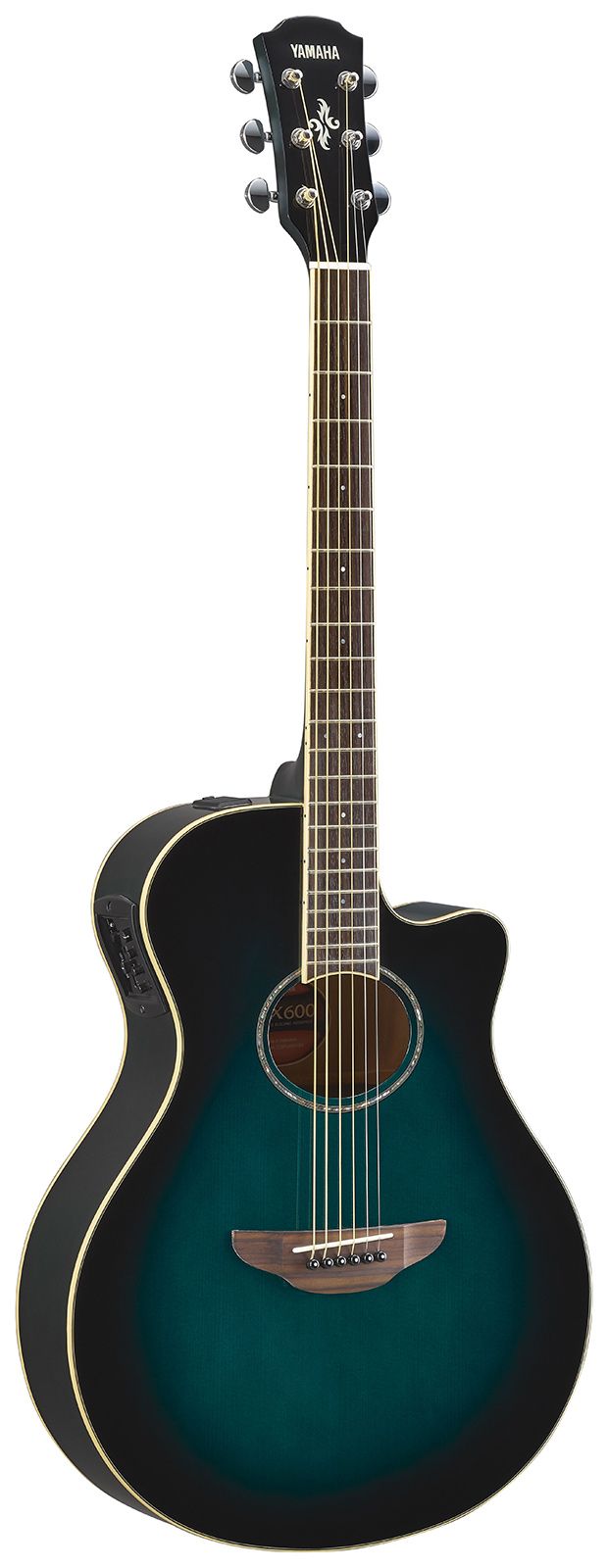 Електроакустична гітара Yamaha APX600 Oriental Blue Burst фото 1
