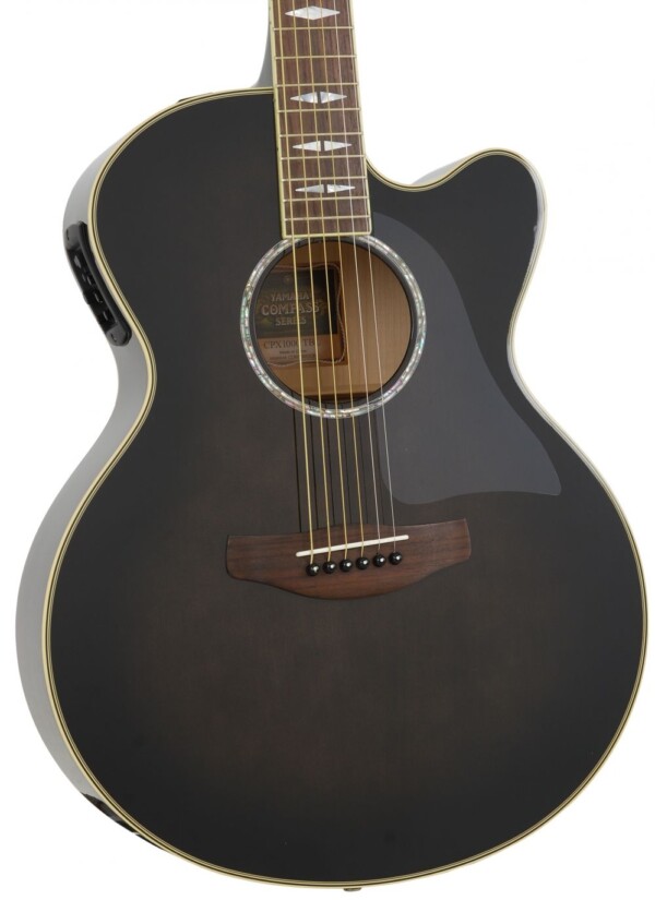 Електроакустична гітара Yamaha CPX1000 Translucent Black фото 2
