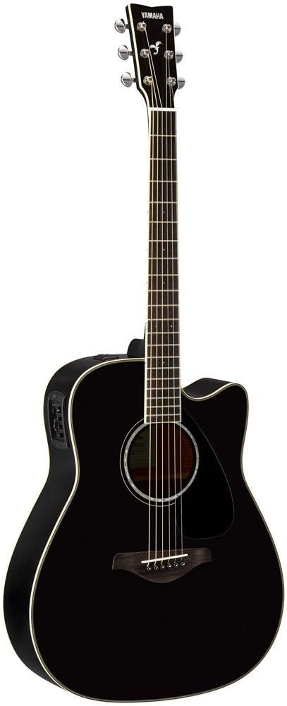 Електроакустична гітара Yamaha FGX830C Black фото 1