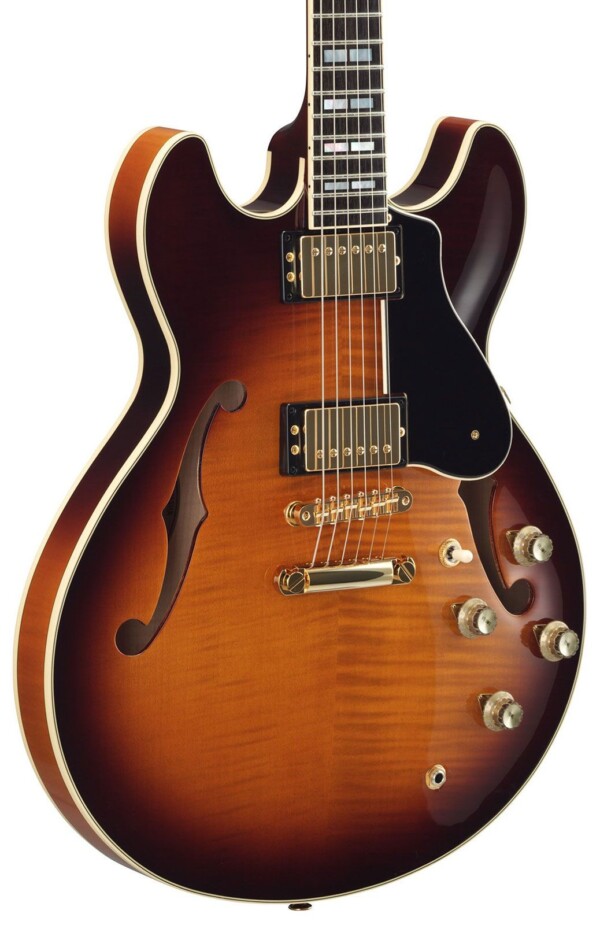 Напівакустична гітара Yamaha SA2200 Brown Sunburst фото 3