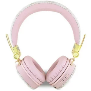 Бездротові навушники Guess 4G Metal Logo Pink (GUBH704GEMP) фото 2