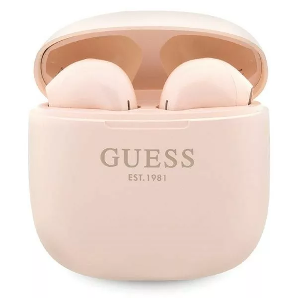 Бездротові навушники Guess Classic EST Logo Pink фото 1