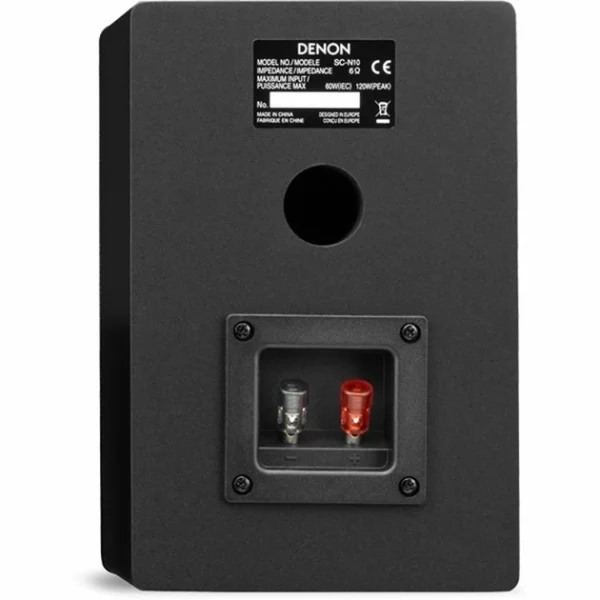 Фронтальні акустичні колонки Denon SC-N10 Black фото 3