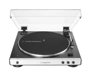 Програвач вінілових дисків Audio-Technica AT-LP60XBT White фото 1