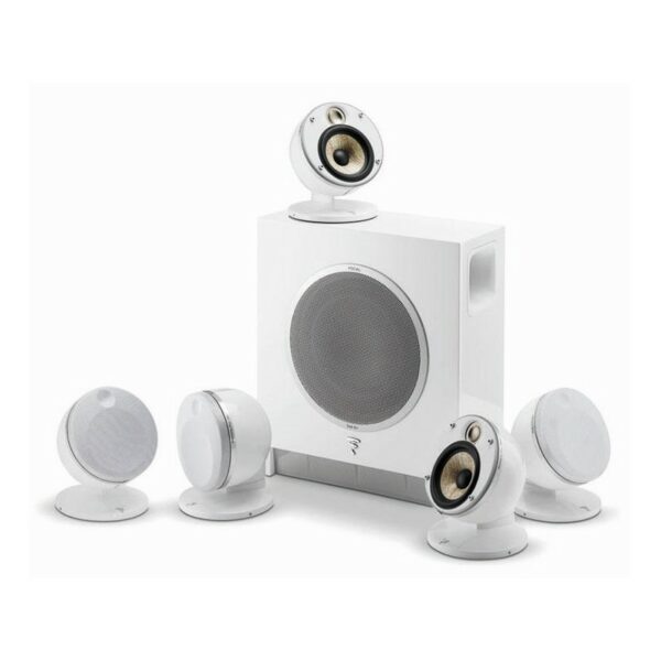 Колонки для домашнього кінотеатру Focal Dome Flax Pack 5.1 (SUB AIR) White