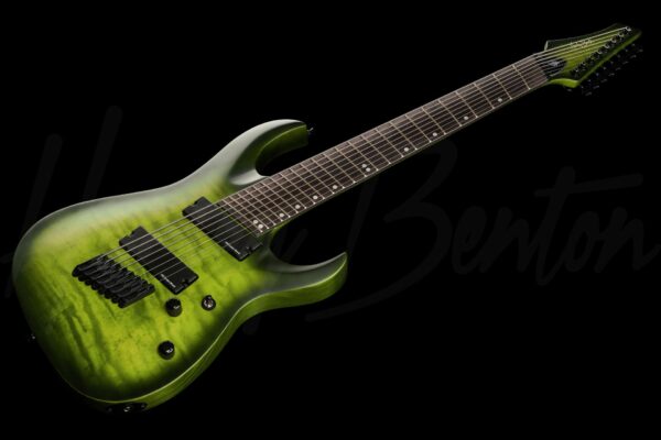 Електрогітара Harley Benton MultiScale-8 QEB фото 2