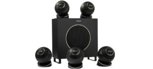 Комплект акустики для домашнього кінотеатру Cabasse Eole 4 5.1 System WS Glossy Black фото 2