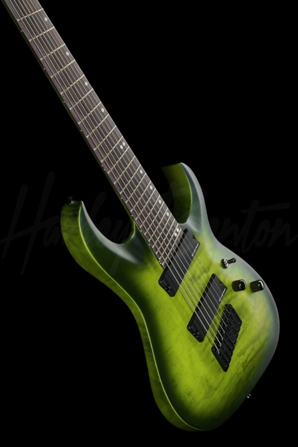 Електрогітара Harley Benton MultiScale-8 QEB фото 3