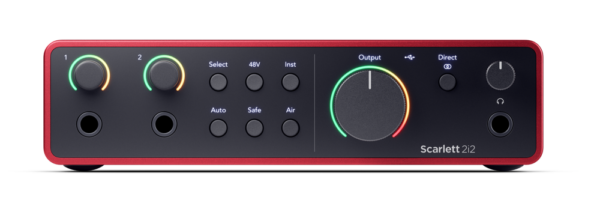 USB аудіоінтерфейс Focusrite Scarlett 2i2 4th Gen фото 1