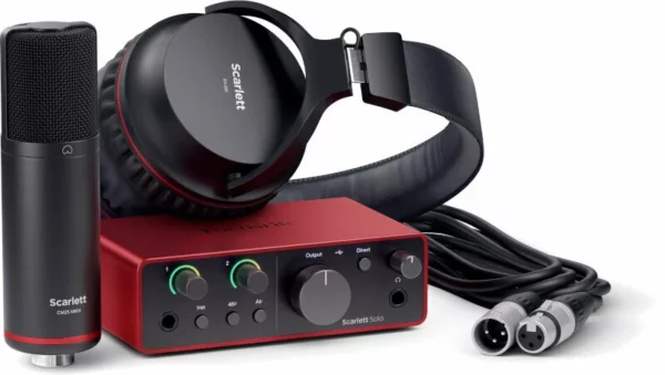 Комплект для звукозапису Focusrite Scarlett Solo Studio 4th Gen фото 1