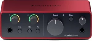 Комплект для звукозапису Focusrite Scarlett Solo Studio 4th Gen фото 2