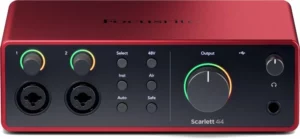 USB аудіоінтерфейс Focusrite Scarlett 4i4 4th Gen фото 3