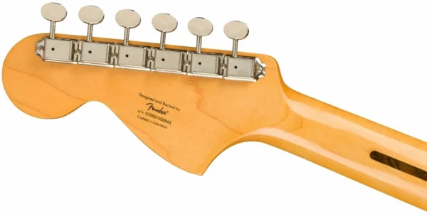 Електрогітара Fender Squier FSR 60s Competition Mustang Classic Vibe 60s LRL Lake Placid Blue-Olympic White Stripes фото 5