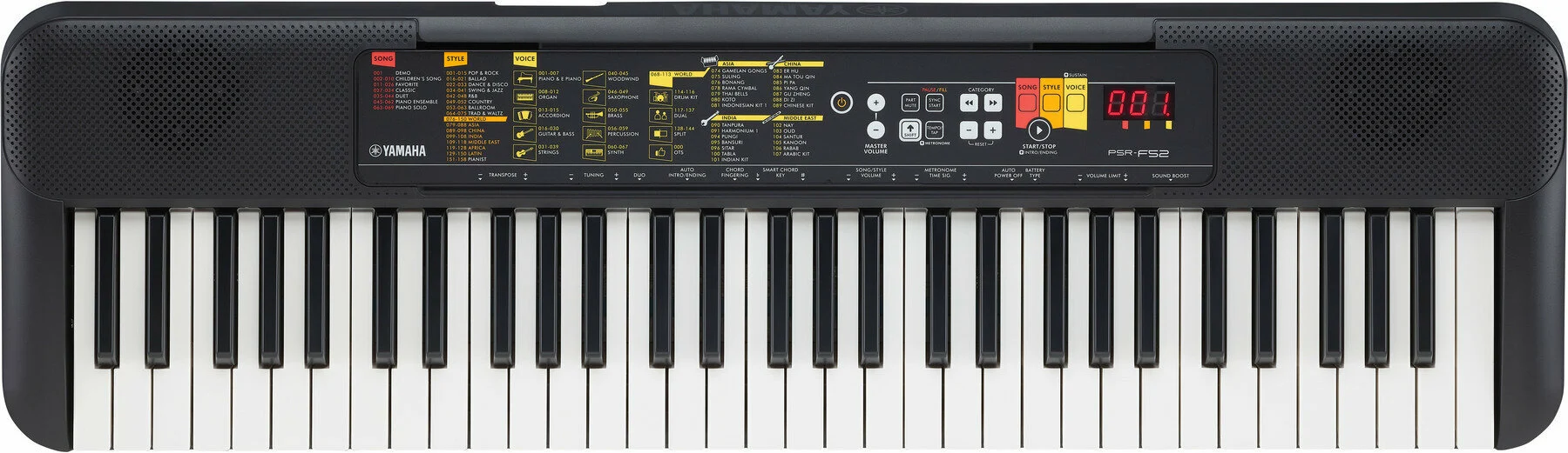 Синтезатор Yamaha PSR-F52 фото 1