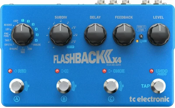 Гітарна педаль TC Electronic Flashback 2 X4 Delay фото 1
