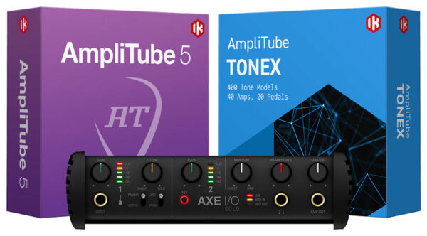 Аудіоінтерфейс IK Multimedia AXE I/O Solo+AmpliTube 5+Tonex фото 1