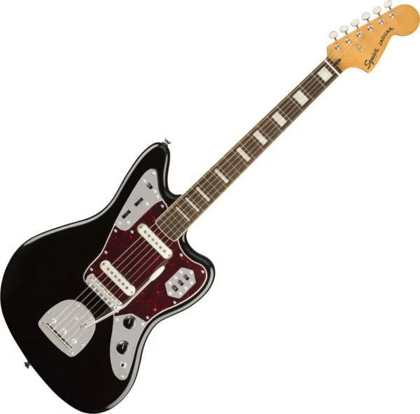 Електрогітара Fender Squier Classic Vibe 70s Jaguar LRL BK фото 1