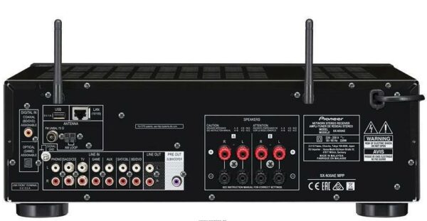 Мережевий аудіо-ресивер Pioneer SX-N30AE Black фото 2