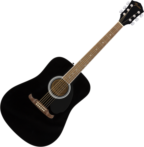 Акустична гітара Fender FA-125 Black фото 2