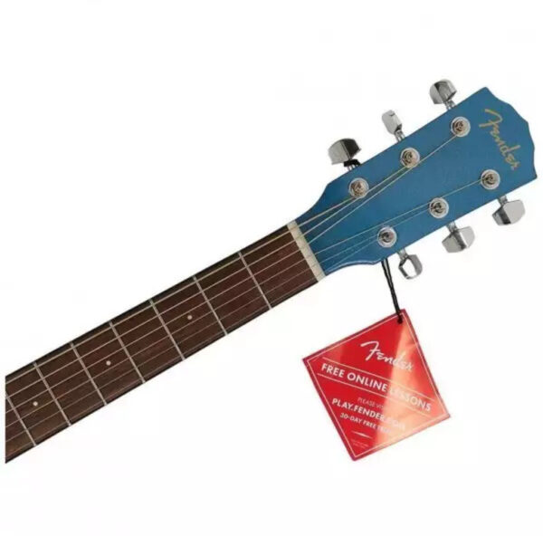 Акустична гітара Fender CD-60S FSR BLUE PEARL w/YELLOW PICKGUARD фото 3