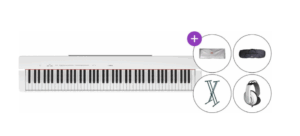 Цифрове піаніно Yamaha P-225WH Cover SET