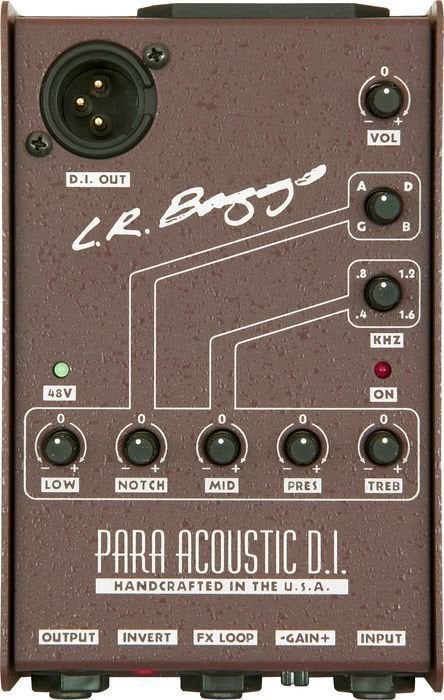 Преамп L.R. Baggs Para Acoustic DI + DI Ефект для акустичної